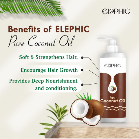 Elephic Pure Coconut Oil