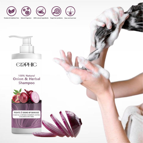 Elephic Onion Hairfall Control Shampoo