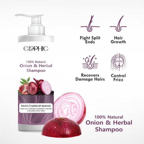 Elephic Onion Hairfall Control Shampoo